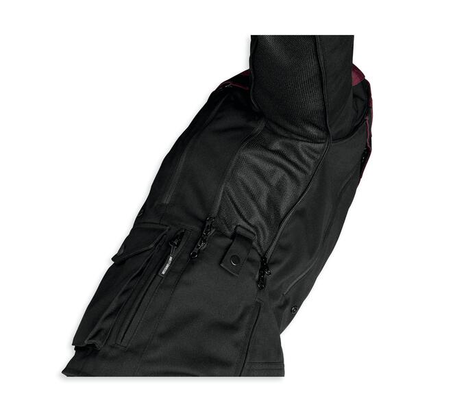 Harley-Davidson® Women's Ventilator Switchback Textile Riding Jacket