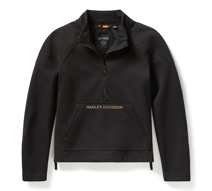Women's H-D Deflector Half Zip Riding Fleece