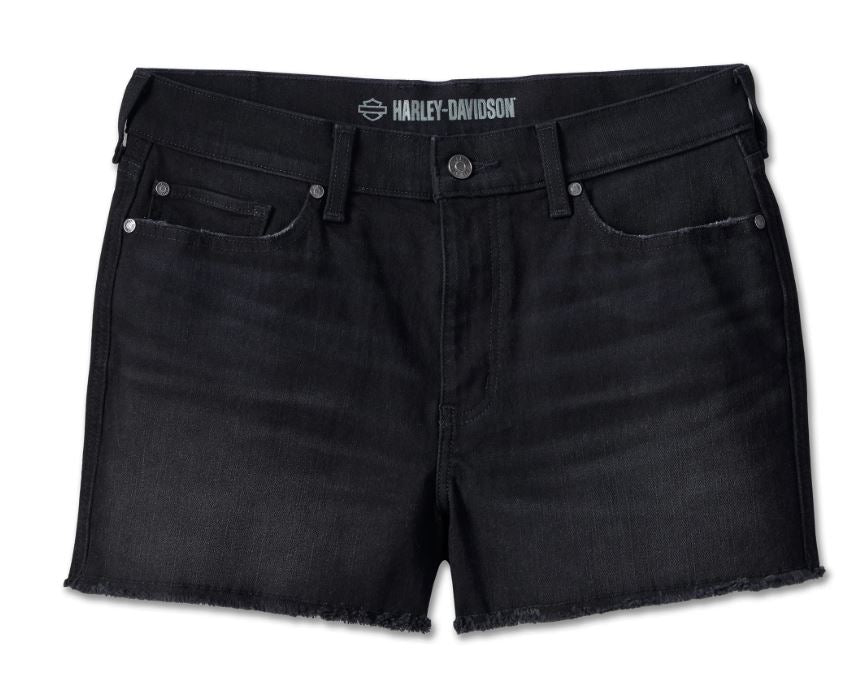 Women's Tour of Duty Black Denim Short - Black Denim