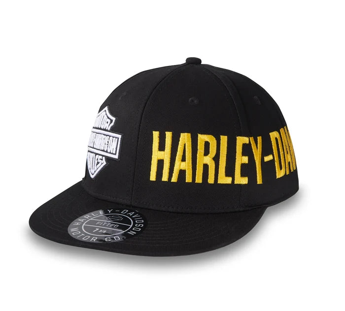 Highside Fitted Cap - Harley Black