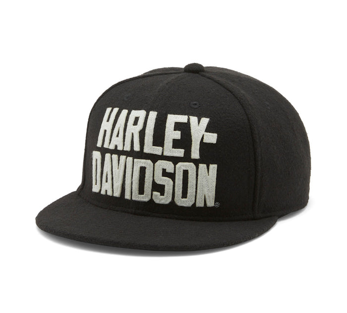 Block Font Switchback Adjustable Cap