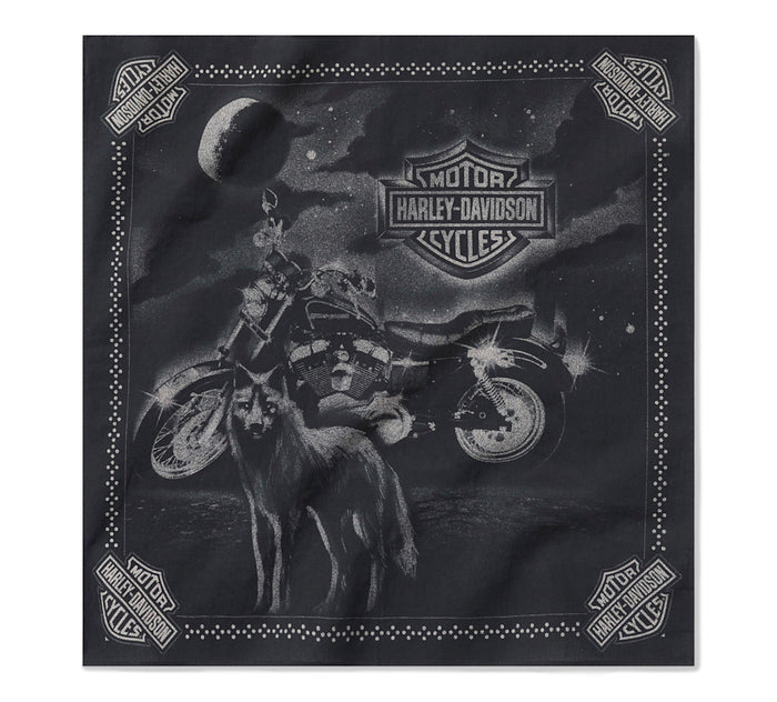 Lone Wolf Lowrider Bandana