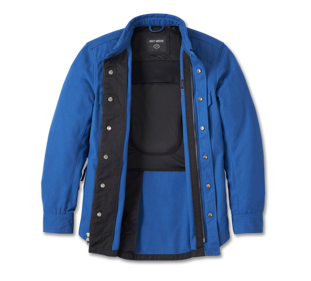 HARLEY MENS OPERATIVE RIDING SHIRT JACKET 98137-24VM