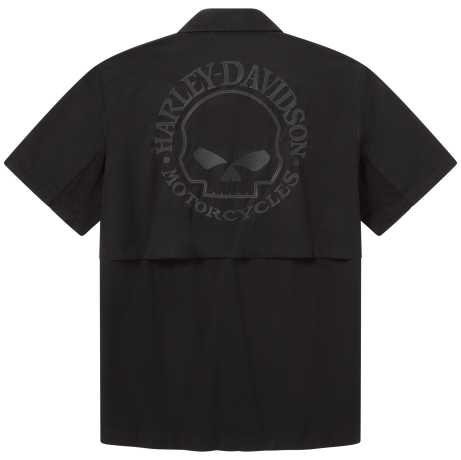 Harley-Davidson Men's Willie G Skull Vented Shirt