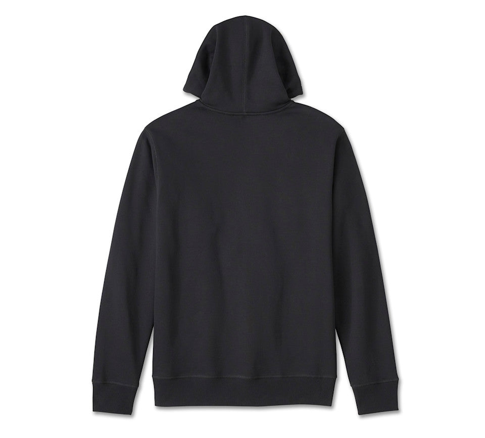 Men's Bar Font Zip-Up Hoodie
