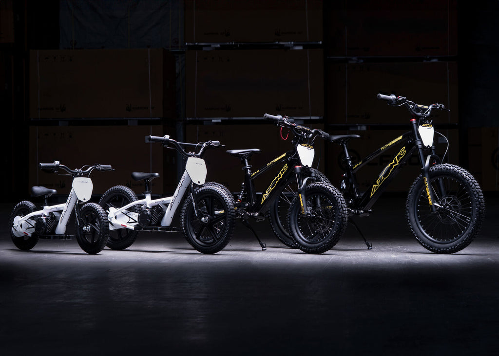 Azonic Pure 16 E-Balance Bike White/Black AZP16