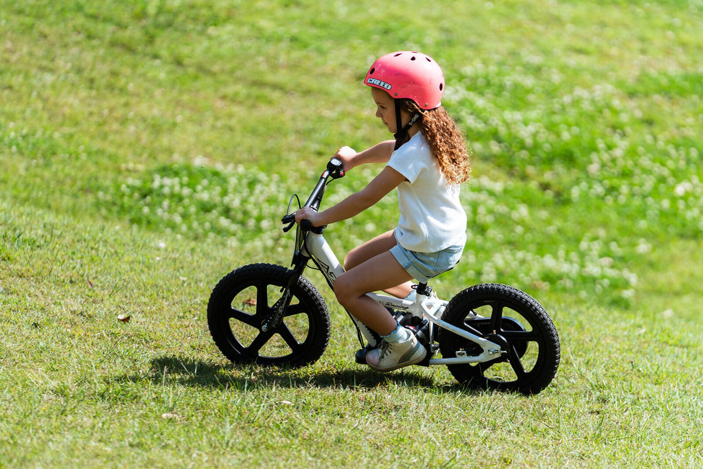 Azonic Pure 16 E-Balance Bike White/Black AZP16
