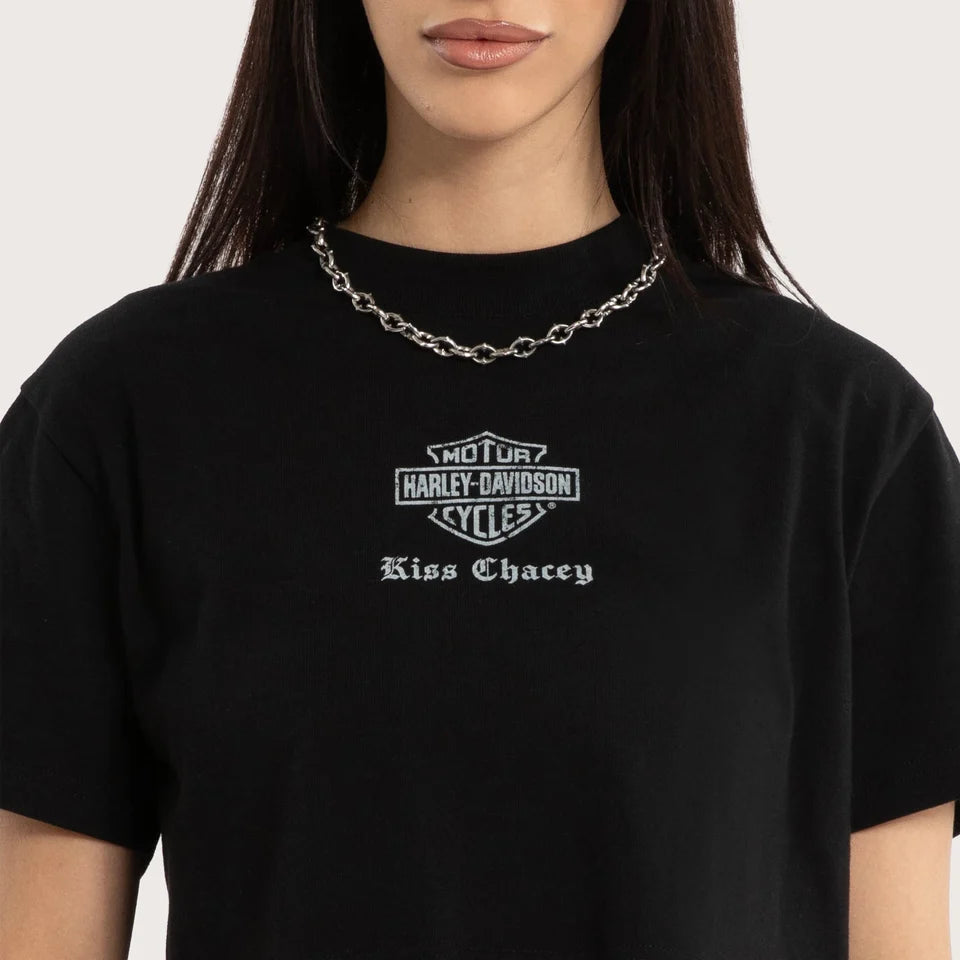 KSCY Rumble Crop Tee Jet Black
