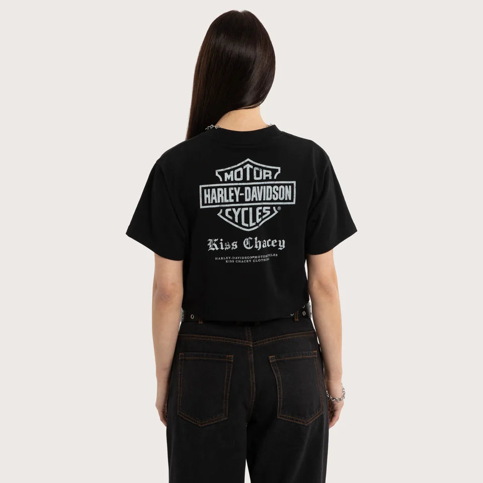 KSCY Rumble Crop Tee Jet Black