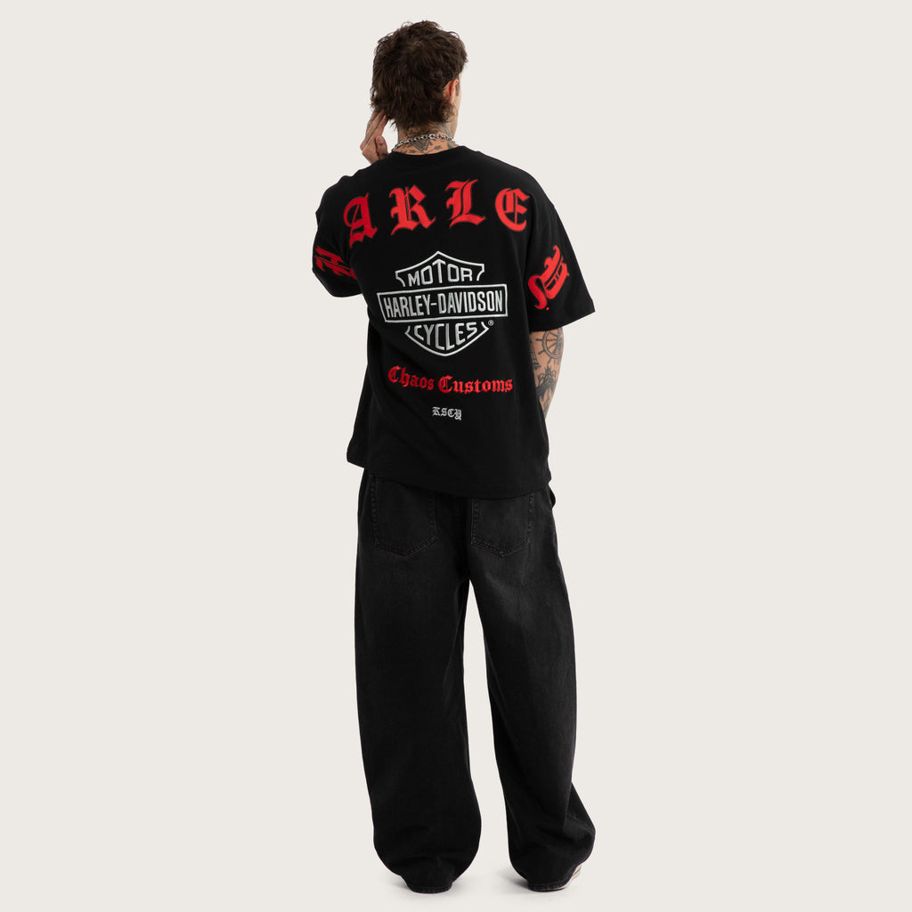 KSCY Rev Loopback Street Tee Jet Black