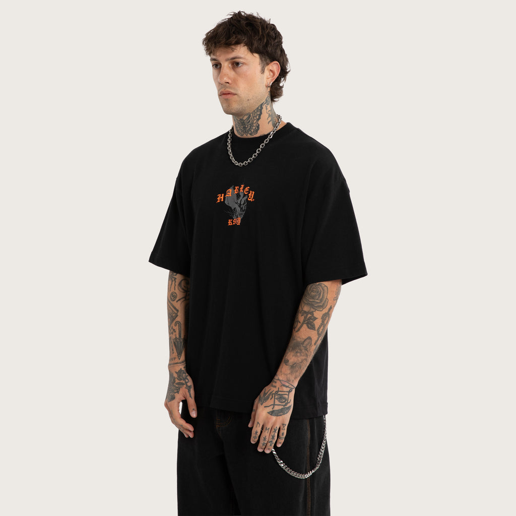 KSCY Thunder Cage Street Tee Jet Black