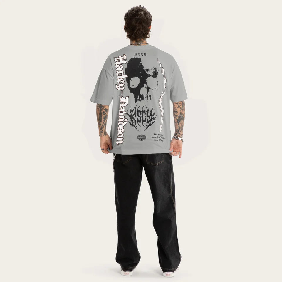 KSCY Burnout Street Tee Pigment Ultimate Grey