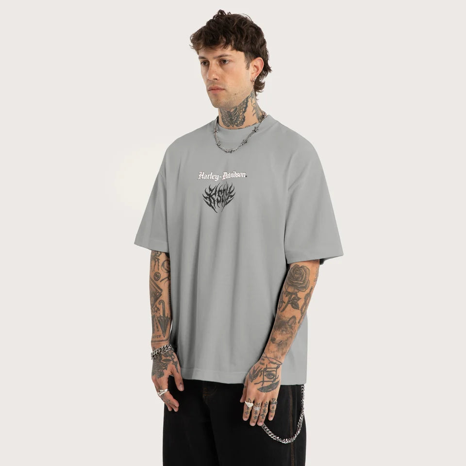 KSCY Burnout Street Tee Pigment Ultimate Grey