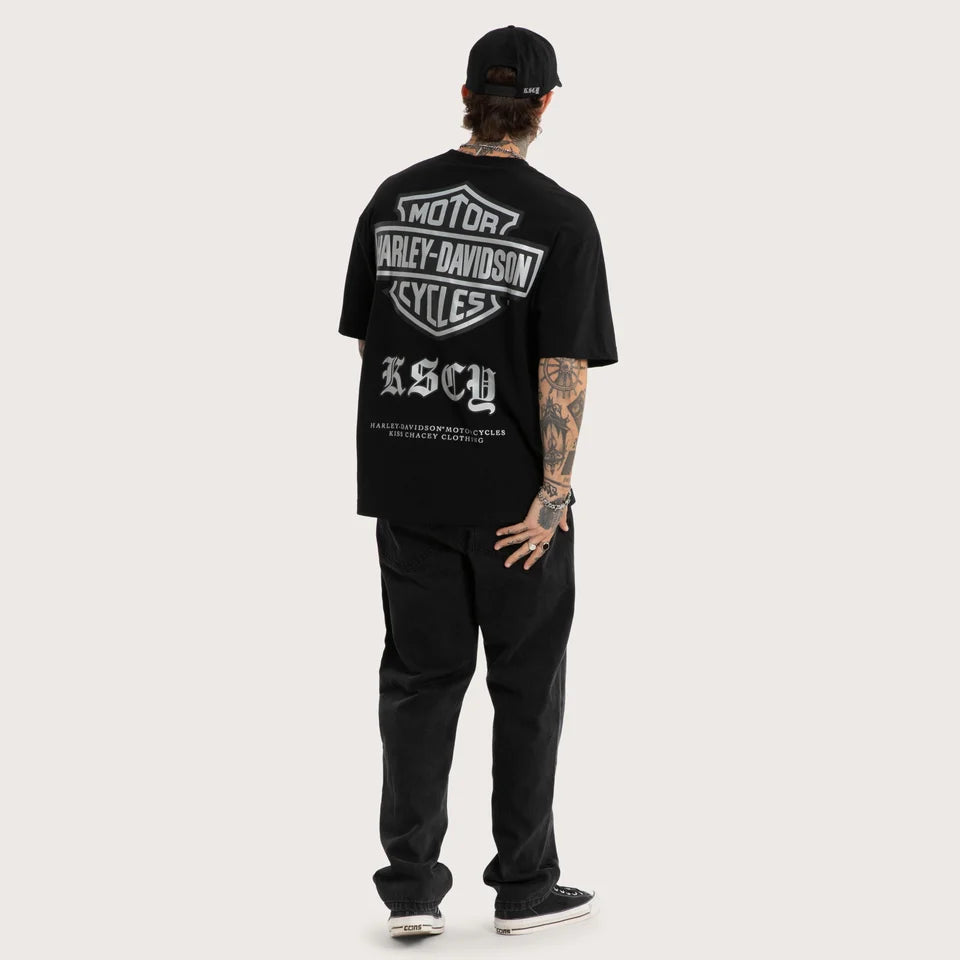 KSCY Scrambler Street Tee Jet Black