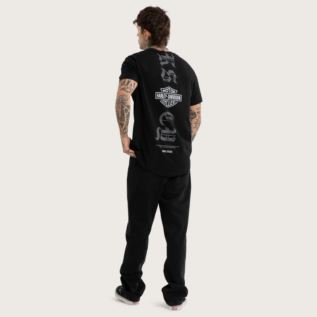 KSCY Carve Dual Curved Tee Jet Black