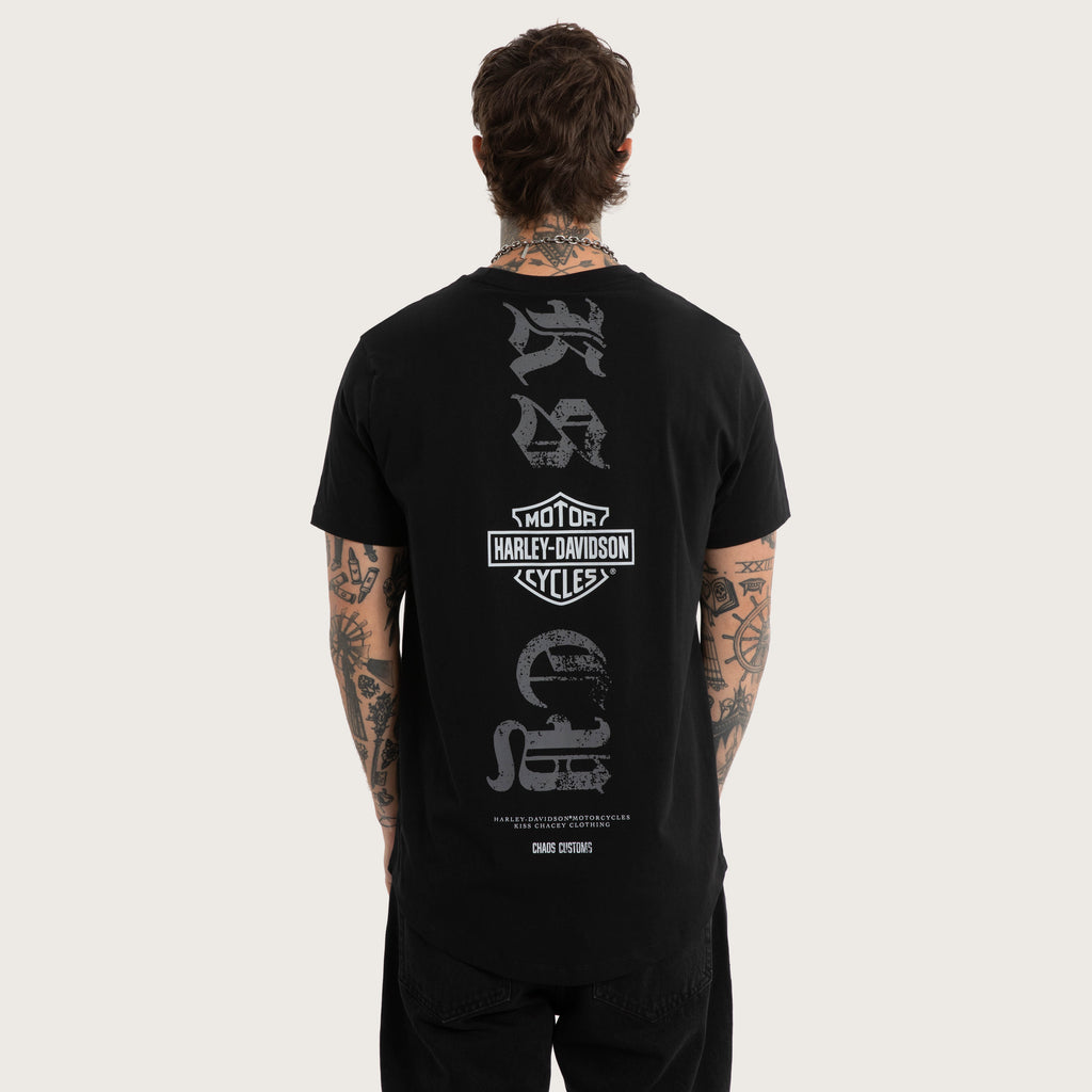 KSCY Carve Dual Curved Tee Jet Black