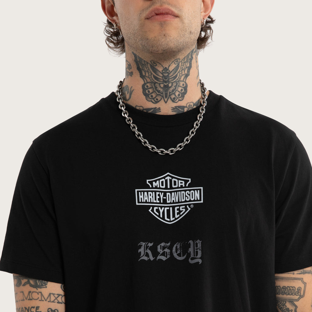 KSCY Carve Dual Curved Tee Jet Black