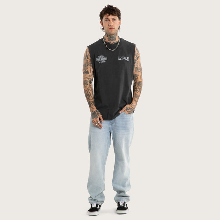 KSCY Throttle Dual Curved Muscle Pigment Black