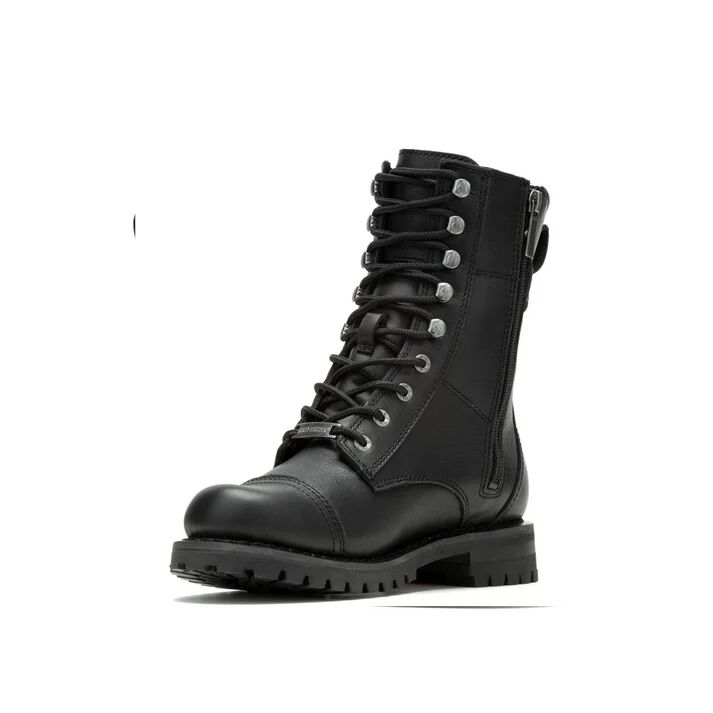 Harley-Davidson Balsa Skull Waterproof Womens Motorcycle Boots - Black