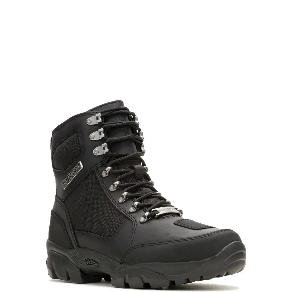 Harley-Davidson Men's Karlson Leather Motorcycle Boots - Black