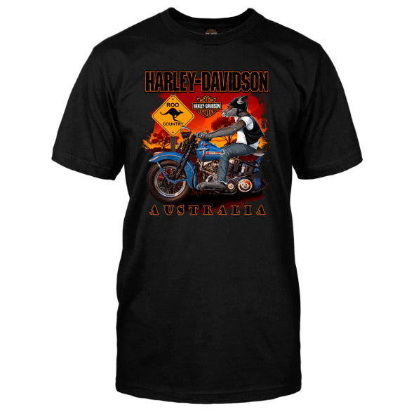 HARLEY-DAVIDSON MENS ROO RIDER BLACK