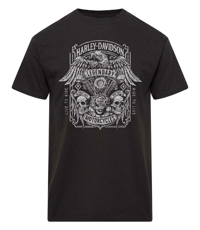 HARLEY-DAVIDSON MENS NAVIGATOR - BLACK