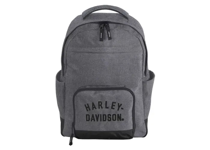 HARLEY-DAVIDSON RUGGED TWILL BACKPACK - GREY