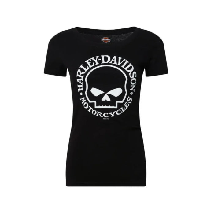 Perth Harley-Davidson® Womens Dealer Tee - WG Skull