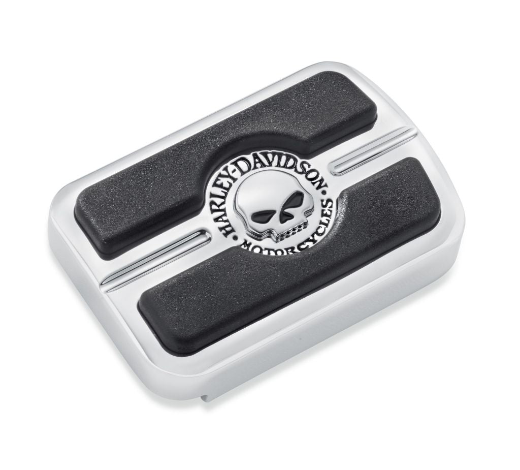 Harley-Davidson Willie G Skull Small Brake Pedal Pad Chrome