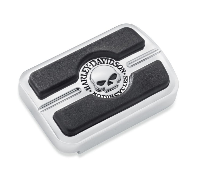 Harley-Davidson Willie G Skull Small Brake Pedal Pad Chrome