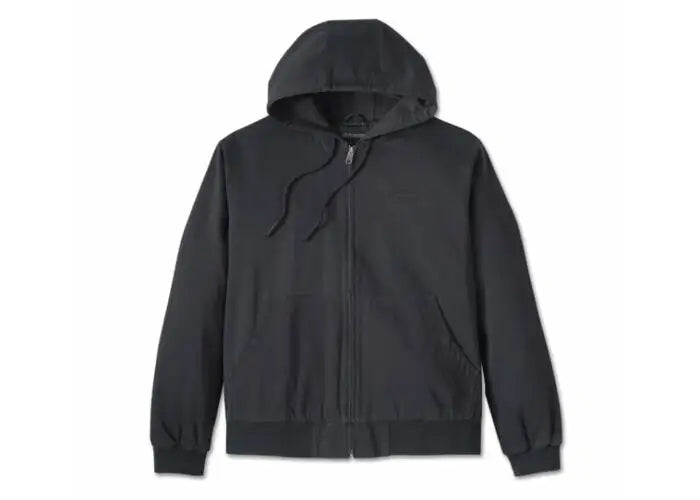 HARLEY-DAVIDSON MENS BAR & SHIELD WORKWEAR HOODED JACKET