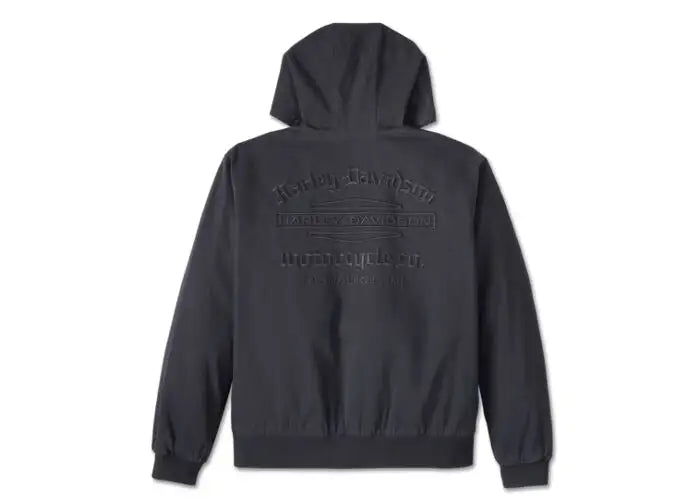 HARLEY-DAVIDSON MENS BAR & SHIELD WORKWEAR HOODED JACKET