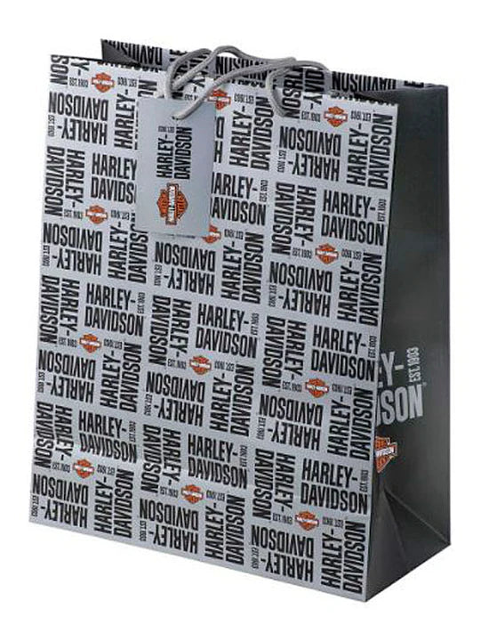H-D Repeat Block Gift Bag - HDX-90001