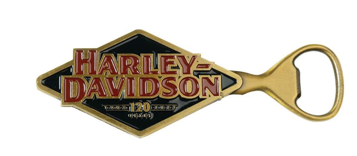 HARLEY-DAVIDSON 120TH ANNIVERSARY BOTTLE OPENER