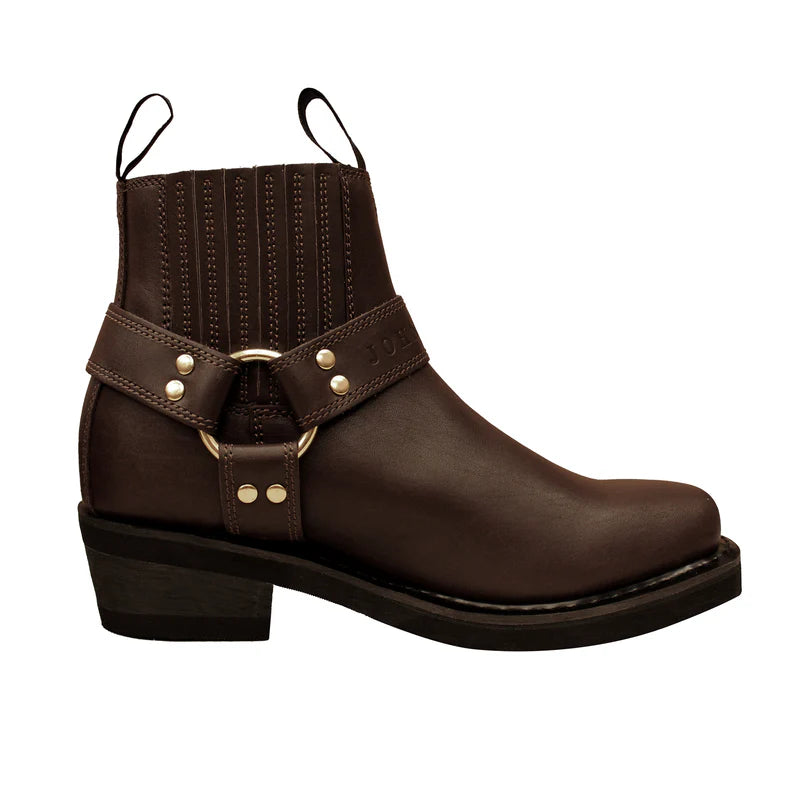 Johnny Reb Men's Classic Short Boots Brown