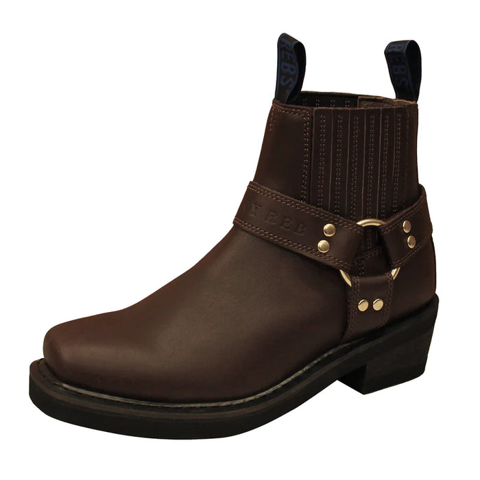 Johnny Reb Men's Classic Short Boots Brown