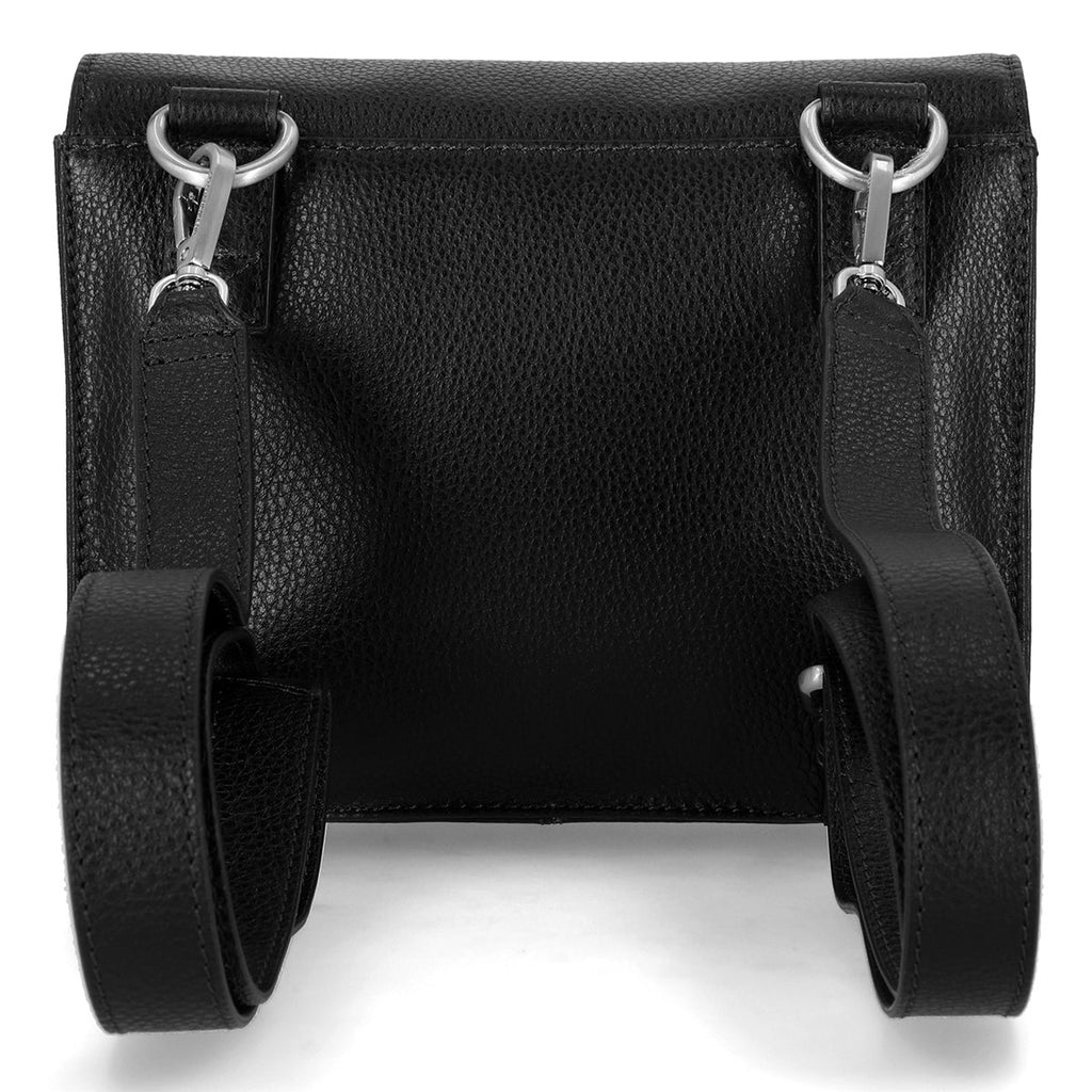 Harley-Davidson Women's Core Stud Buckle Leather Backpack Black