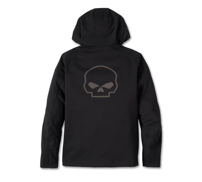 Men's Deflector 2.0 Willie G Skull Riding Fleece - Black Beauty