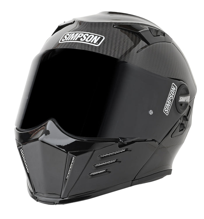 Simpson Mod Bandit Carbon Fiber Modular Motorcycle Helmet
