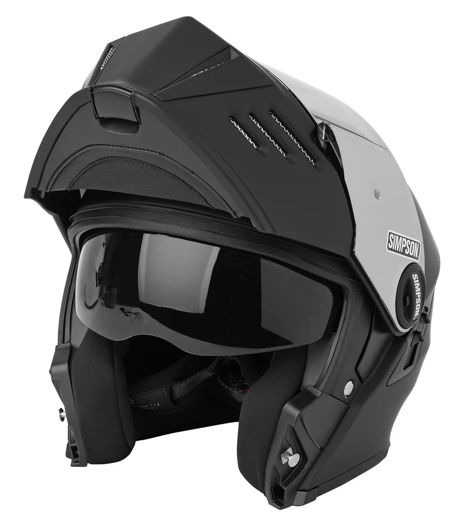 SIMPSON MOD BANDIT/DARKSOME HELMET Matte Black – Perth SIMPSON MOD BANDIT/DARKSOME HELMET Matte Black – Perth