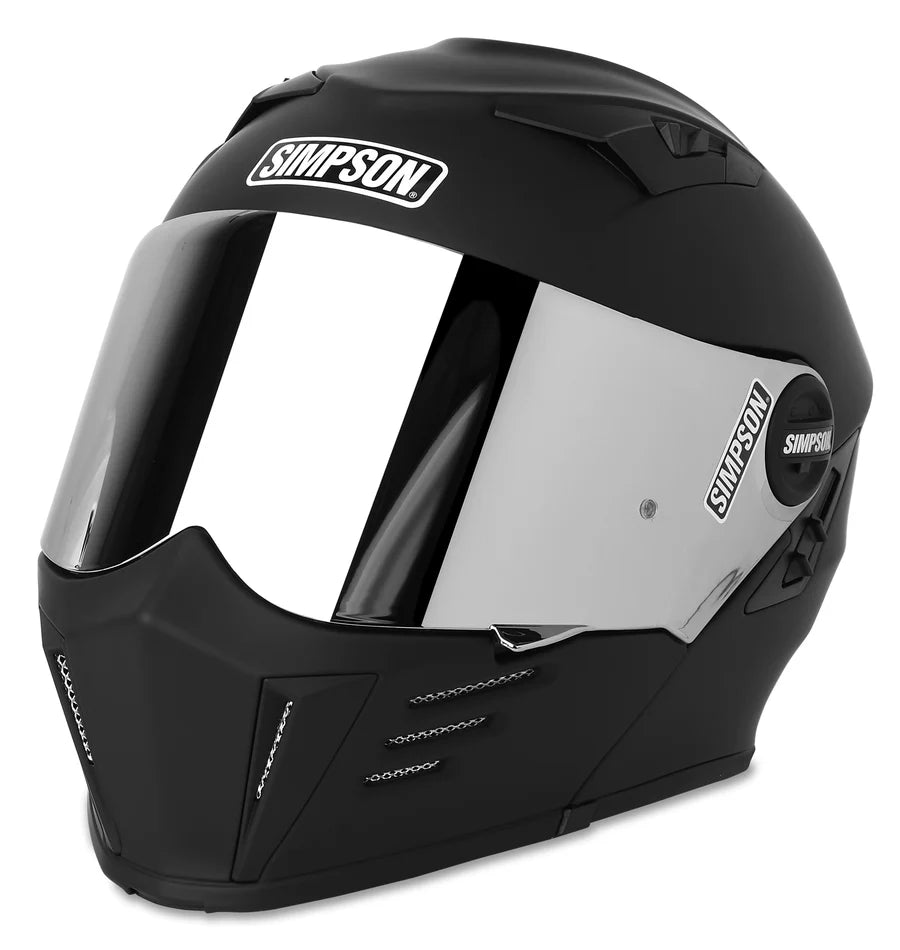 SIMPSON MOD BANDIT/DARKSOME HELMET Matte Black – Perth SIMPSON MOD BANDIT/DARKSOME HELMET Matte Black – Perth