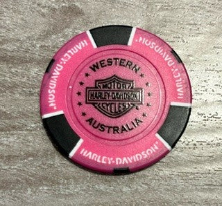 PERTH HARLEY-DAVIDSON COLLECTORS POKERCHIP