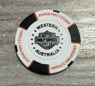 PERTH HARLEY-DAVIDSON COLLECTORS POKERCHIP