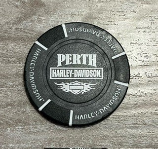 PERTH HARLEY-DAVIDSON COLLECTORS POKERCHIP