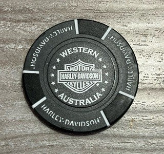 PERTH HARLEY-DAVIDSON COLLECTORS POKERCHIP