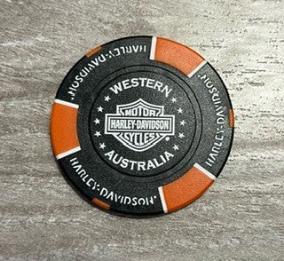 PERTH HARLEY-DAVIDSON COLLECTORS POKERCHIP