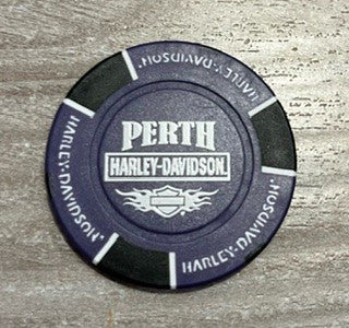 PERTH HARLEY-DAVIDSON COLLECTORS POKERCHIP