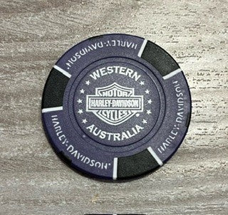 PERTH HARLEY-DAVIDSON COLLECTORS POKERCHIP