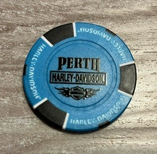 PERTH HARLEY-DAVIDSON COLLECTORS POKERCHIP