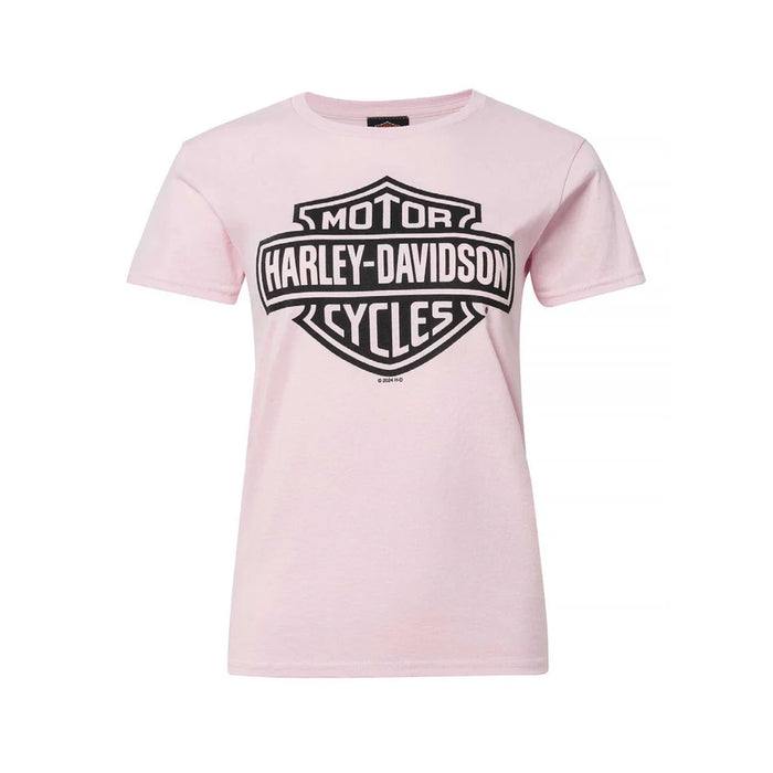 Perth Harley Davidson® Women's Dealer Tee - Pink B&S